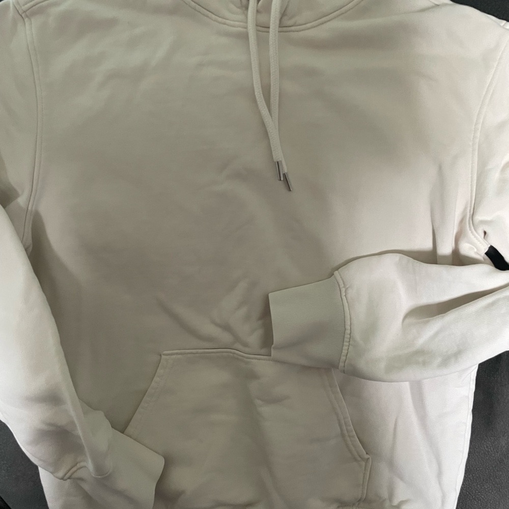 H&M Essentials Off-White thick Hoodie